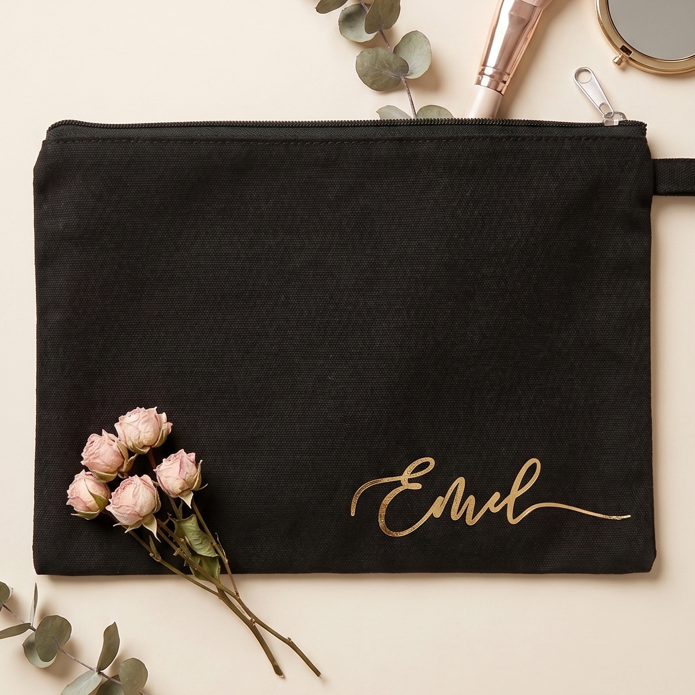 Kişiye Özel Clutch-Sağ Alt Köşe İsim Model